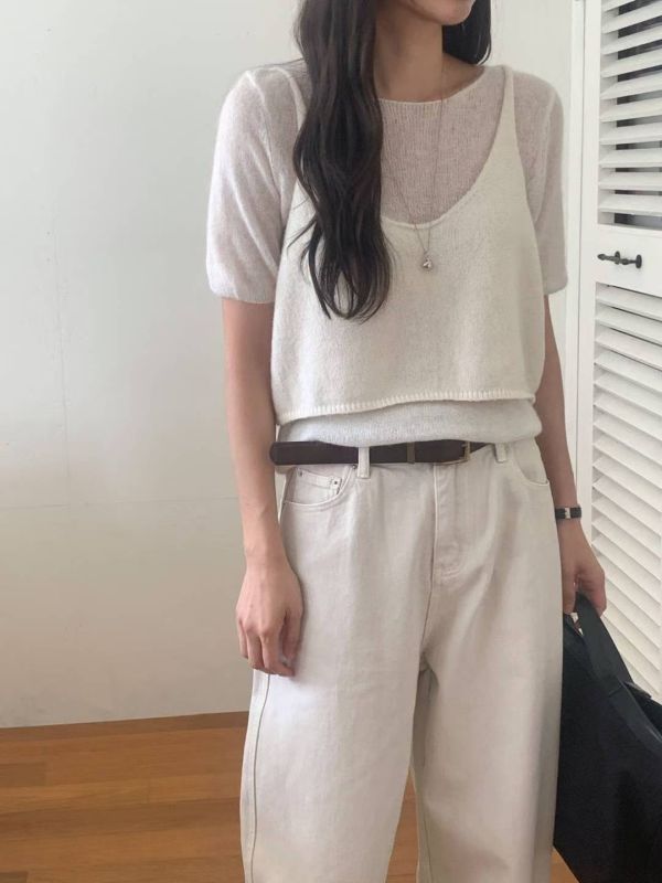 AAu11.百搭針織小背心 