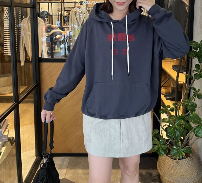 Nn119.愛牌家好剪裁水洗帽t 