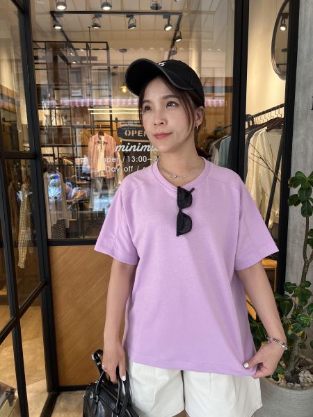 Ai07.質感愛牌側小開叉t 