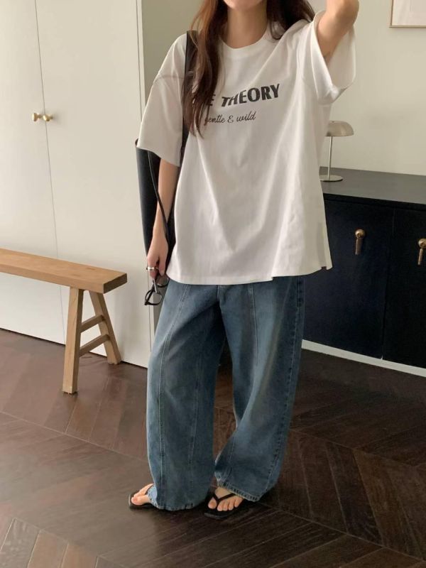 Ai09.Love水洗質感長版t 