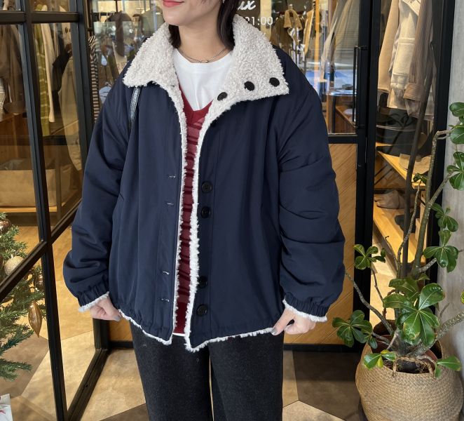 Dm125.愛不釋手雙面穿QQ毛外套 