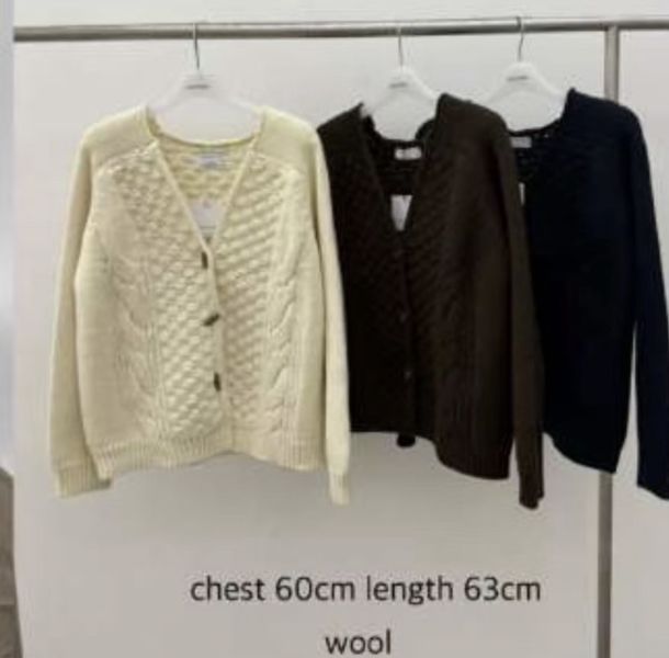 Nn108.v領木釦編織鉤針外 