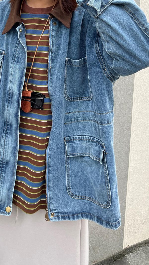 Ma325.必買拼領單寧外 