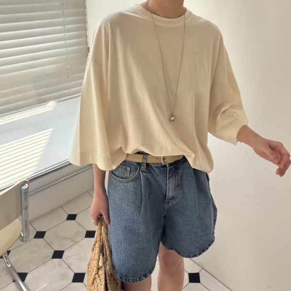 Ap406.質感軟綿慵懶T 