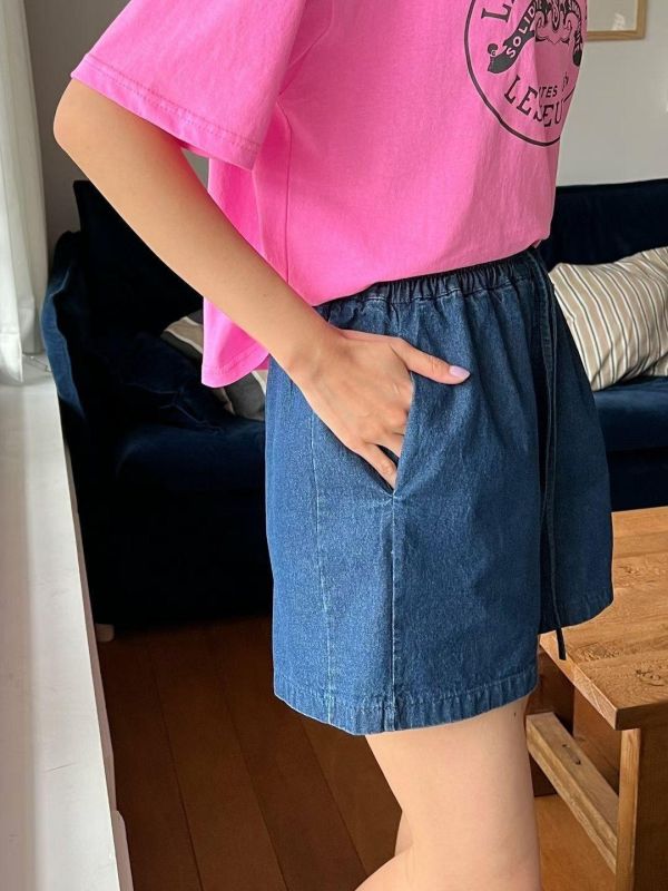 Ap413.不挑人抽繩短褲 