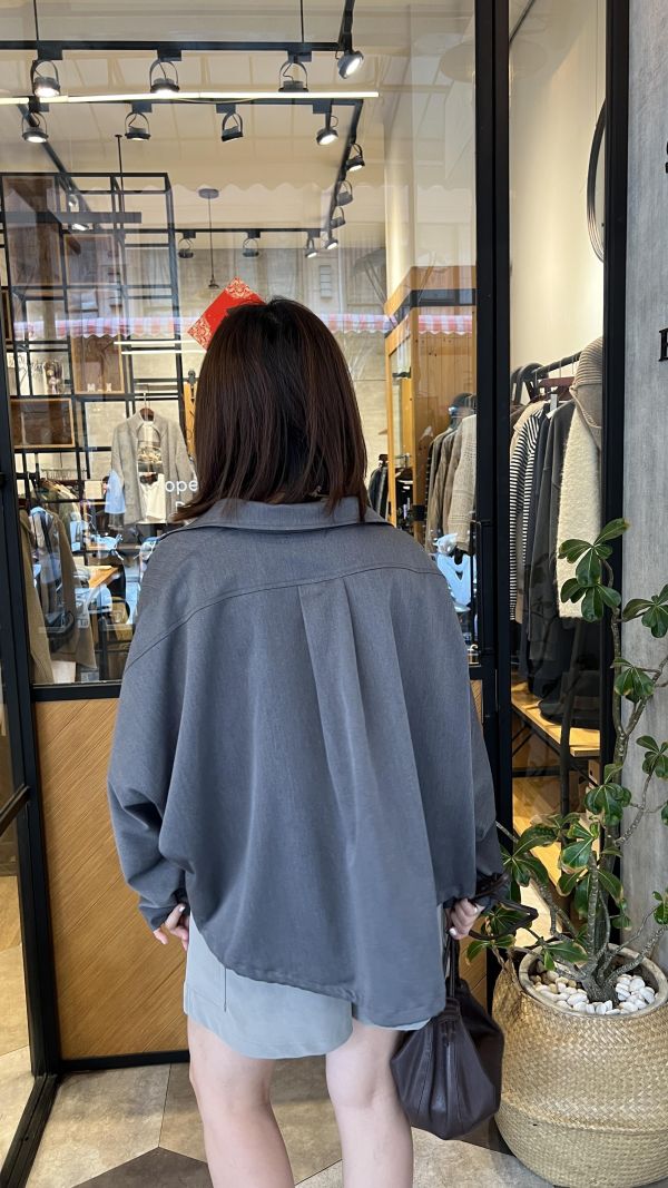 Ma314.最愛設計師檔口西料剪裁襯衫 