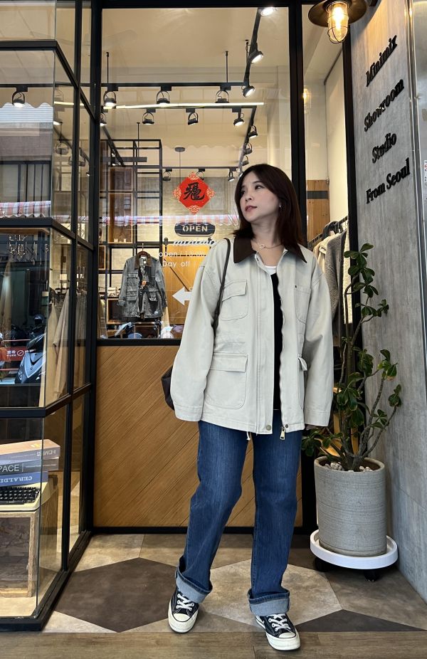 Ma325.必買拼領單寧外 