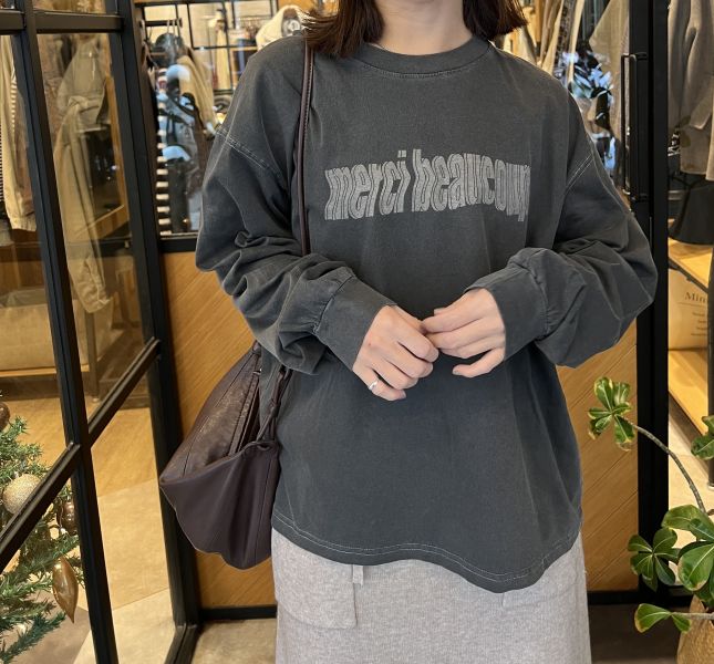 Jn102.質感水洗英字 