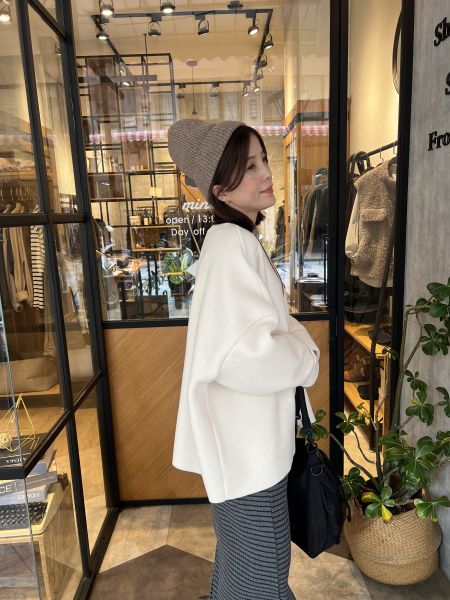 Dc106.over輕量小棉襖大學t 