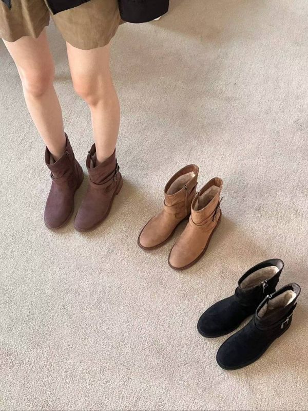 Nv125.超好看麂皮靴 