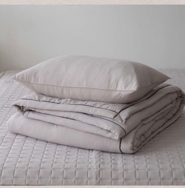 Kg68 簡約單色莫代爾四季被/奶茶 