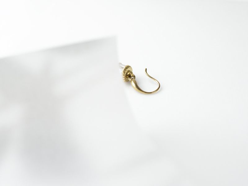 ONCE LITE | 暮光系  GLOW * 鋯石 珍珠 耳環 交換禮物 婚禮小物 情人節禮物 抗敏耳環 珍珠耳環 生日禮物 畢業禮物 迷你耳環 黃銅耳環