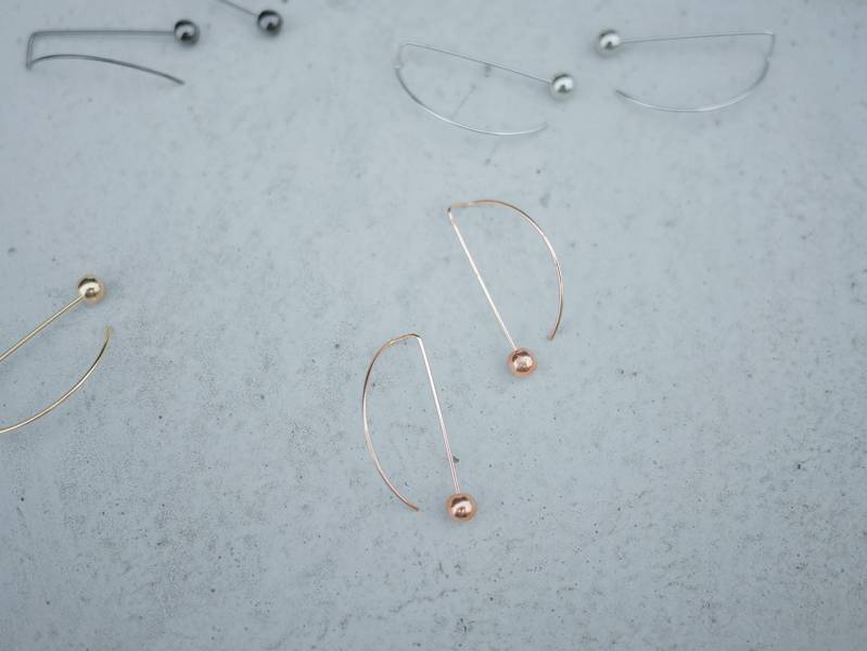 Alchemy | Alchemy Series Gnomon * earrings 4 colours to choose from 中性 幾何 耳環