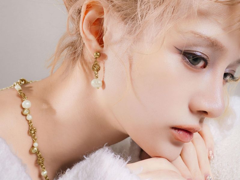 暮光系 - 海流沫金 *  黃銅 珍珠 海洋 泡沫 耳環 交換禮物 婚禮小物 情人節禮物 淡水珍珠 珍珠 珍珠耳環 生日禮物 耳環