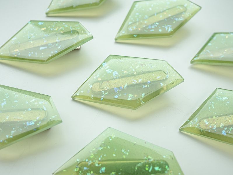 CRUSH | 琥珀糖 * 星球 幾何 壓克力 漸層 日系 可愛 髮飾 髮夾 