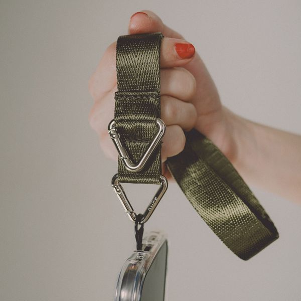 閃光系 | CRUSH - 千歲綠 * 綠色 金屬色 手機手帶 手機腕帶 phone-strap 交換禮物 可拆式背帶 女友禮物 女生禮物 情人節禮物 手機掛繩 手機繩