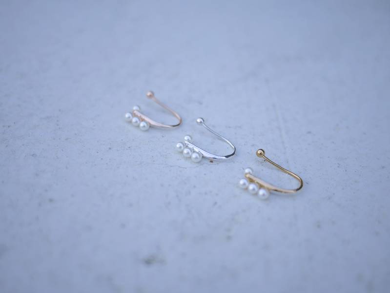 PURE Series- Glistening drops * Fairy ear cuff  earcuff