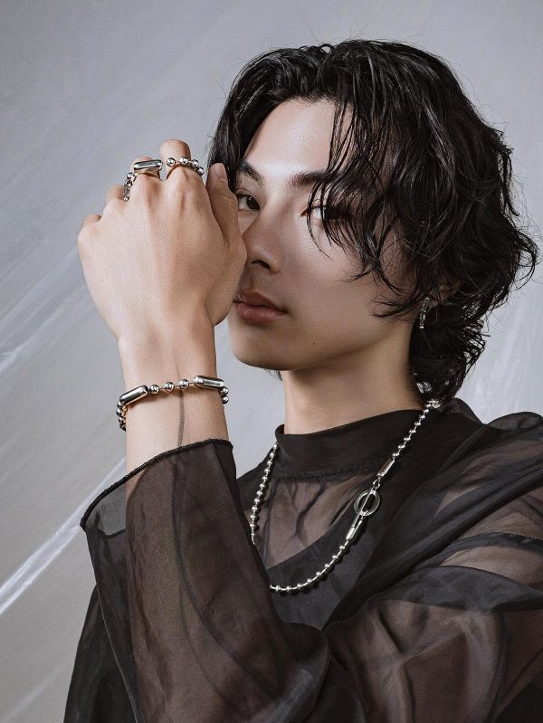 Unisex | 極晝系 - 靜日 * 不銹鋼 圓珠 中性 個性 幾何 手鍊 不銹鋼 交換禮物 手鍊 男手鍊  男 禮物 男友禮物 男生手鍊  男生禮物