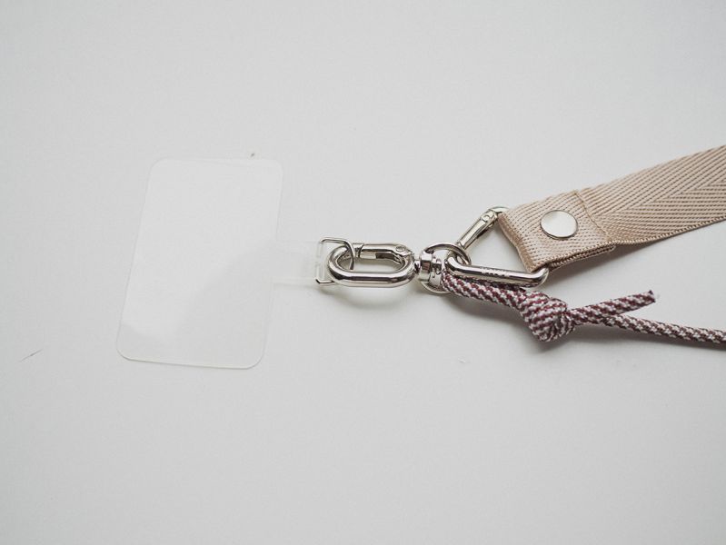 閃光系 | CRUSH - 沙漠鈦 * 金色 沙色 尼龍 傘繩 手機背帶 phone-strap 交換禮物 可拆式背帶 女友禮物 女生禮物 情人節禮物 手機掛繩 手機繩