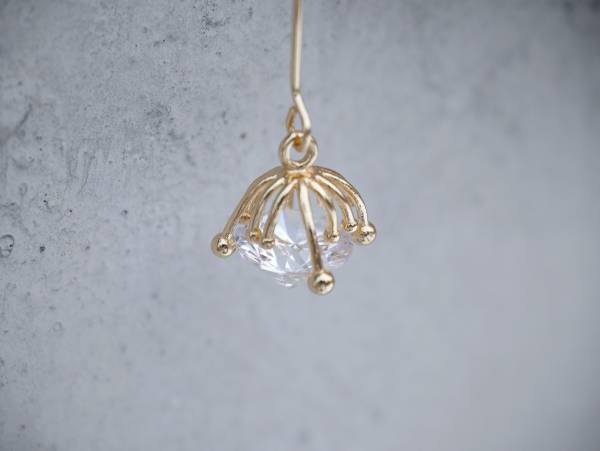 innocence series earrings- dandelion seeds (three colours to choose from) dandelion seeds