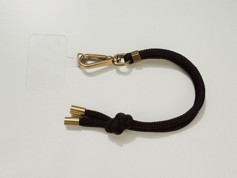 ČECHY - 石墨黑 * 手機背帶 phone-strap 交換禮物 可拆式背帶 情人節禮物 手機掛繩 手機繩 掛繩 男友禮物 男生禮物