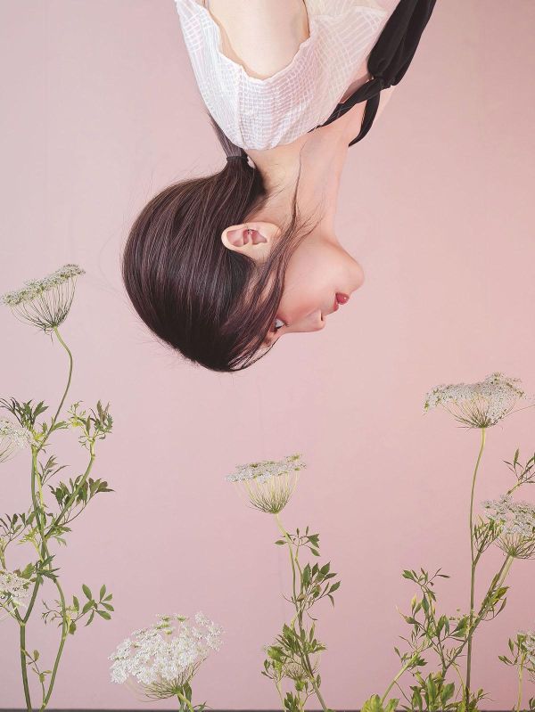 暮光系 - 春日小花紅 * 黃銅 珍珠 花朵 彩色  樹脂 耳骨夾 交換禮物 婚禮小物 情人節禮物 珍珠 珍珠耳環 珍珠耳骨夾 生日禮物 耳窩夾