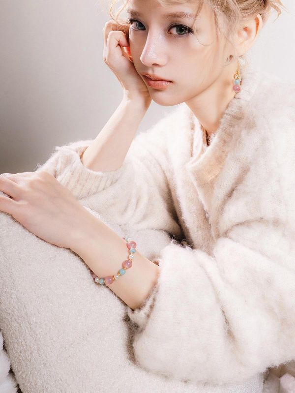 CIRRUS - 斑霞 * 鹽源瑪瑙 天河石 珍珠 舒壓療癒 自信希望 手串 交換禮物 婚禮小物 情人節禮物 招財水晶手環 生日禮物 畢業禮物 礦石開運