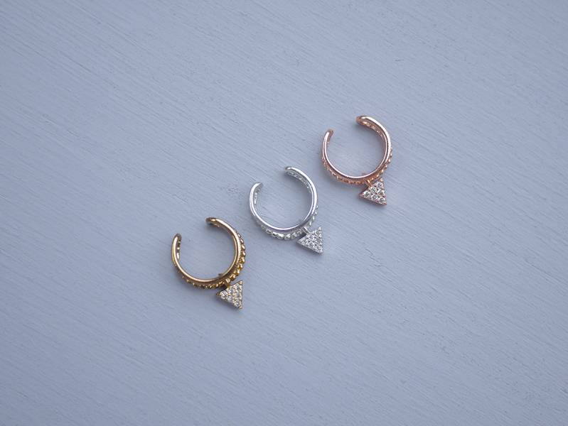 elepathy Series- Telaesthesia ear cuff* 3 colours 幾何 迷你 耳骨夾