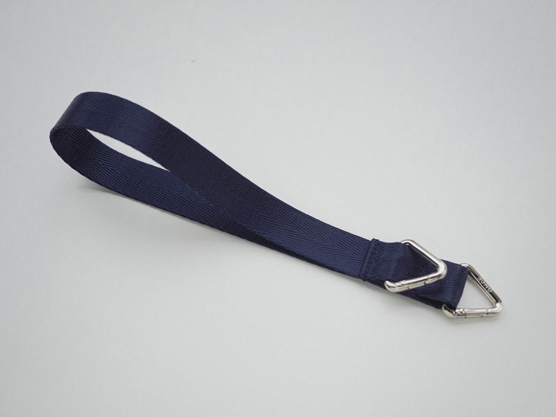 閃光系 | CRUSH - 湛海藍 * 藍色 尼龍 手機手帶 手機腕帶 phone-strap 交換禮物 可拆式背帶 女友禮物 女生禮物 情人節禮物 手機掛繩 手機繩