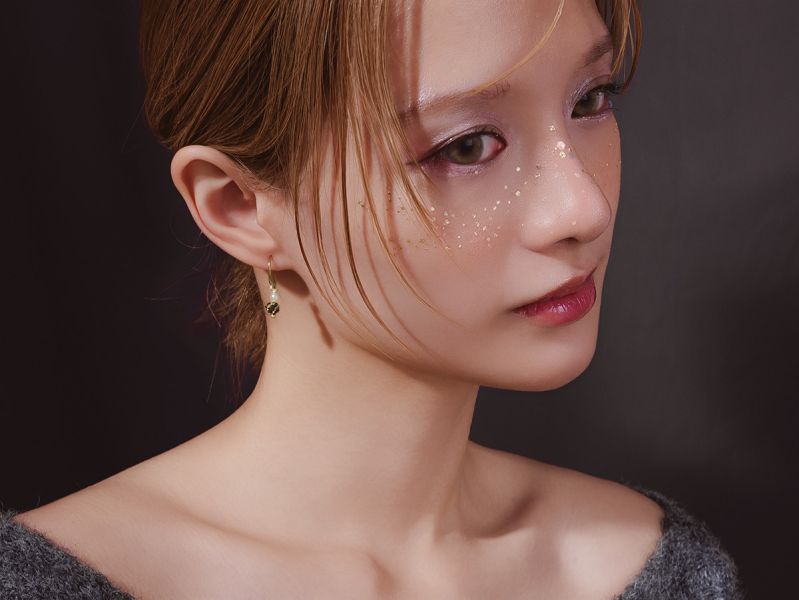 ONCE LITE | 暮光系 - BLACK * 黑色 珍珠 黃銅耳環 交換禮物 婚禮小物 情人節禮物 抗敏耳環 珍珠耳環 生日禮物 畢業禮物 迷你耳環 黃銅耳環