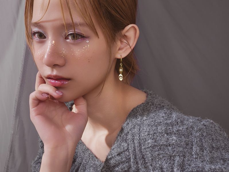 ONCE LITE | 暮光系 - OVAL * 珍珠 橢圓形 黃銅耳環 交換禮物 婚禮小物 情人節禮物 抗敏耳環 珍珠耳環 生日禮物 畢業禮物 迷你耳環 黃銅耳環