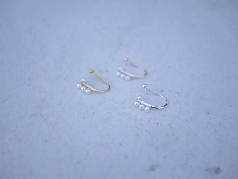 PURE系列 - 涓滴 三色 * Fairy ear cuff earring cuff