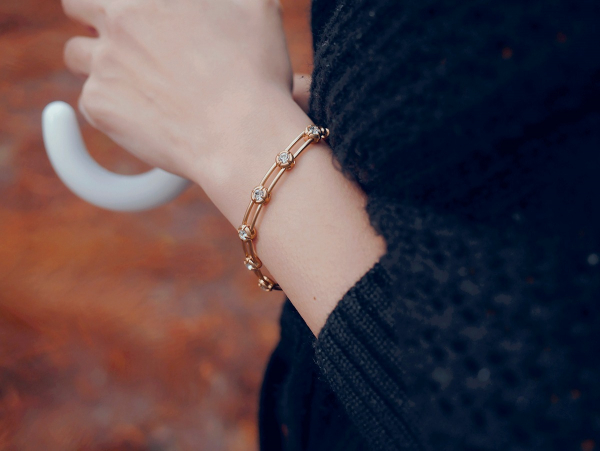 Twilight series- circular light * bracelet brass bracelet