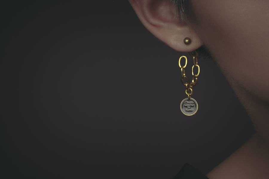 Alchemy Series Zeroth-order logic * backwards earrings Alchemy Series Zeroth order logic backwards earrings