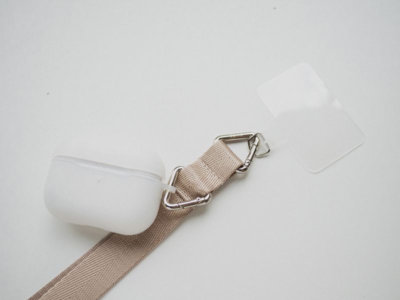 閃光系 | CRUSH - 沙漠鈦 * 金色 沙色 尼龍 手機手帶 手機腕帶 phone-strap 交換禮物 可拆式背帶 女友禮物 女生禮物 情人節禮物 手機掛繩 手機繩