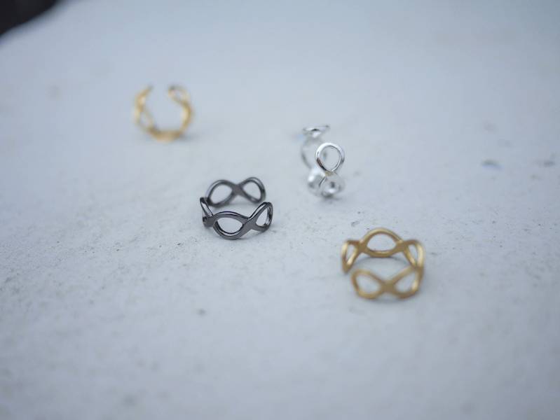 Alchemy Series – Infinity * Ear Cuff 黃銅 耳骨夾 耳窩夾 歐美