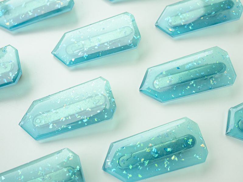 CRUSH | 琥珀糖 * 星球 幾何 壓克力 漸層 日系 可愛 髮飾 髮夾 