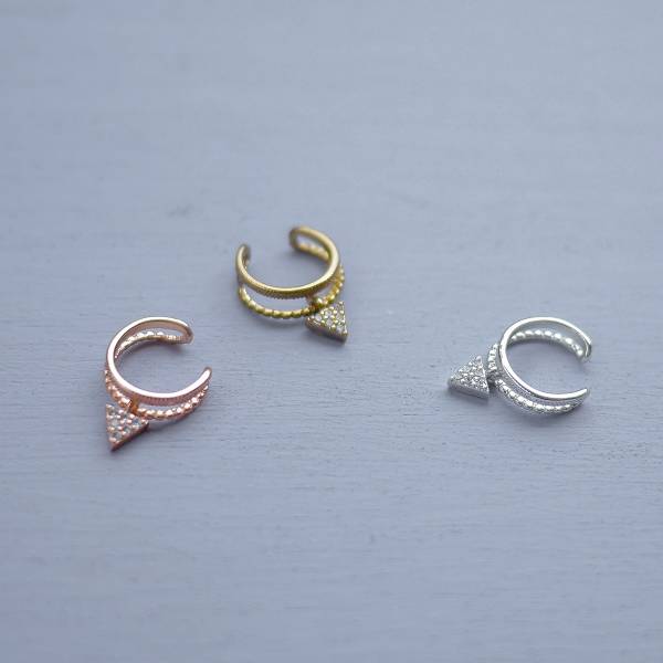 elepathy Series- Telaesthesia ear cuff* 3 colours 幾何 迷你 耳骨夾