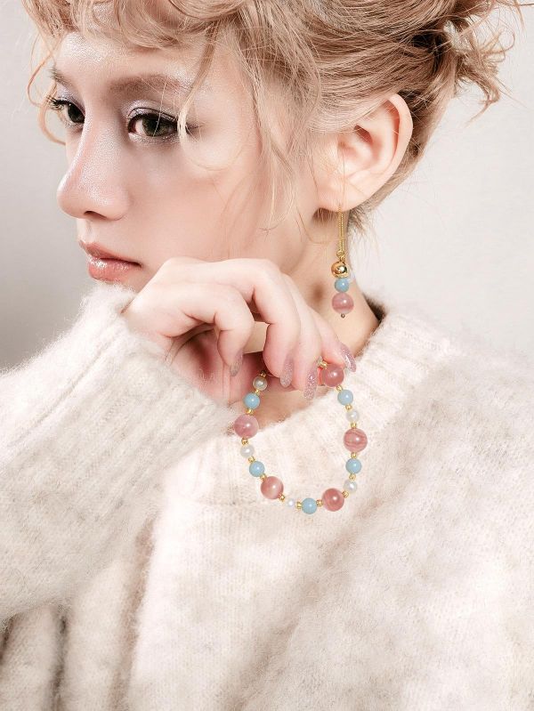 CIRRUS - 斑霞 * 鹽源瑪瑙 天河石 珍珠 舒壓療癒 自信希望 手串 交換禮物 婚禮小物 情人節禮物 招財水晶手環 生日禮物 畢業禮物 礦石開運