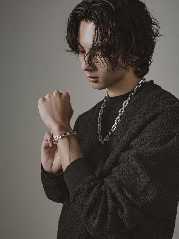 Unisex | 極晝系 - 長光 * 不銹鋼 粗鏈 中性 粗獷 手鍊 不銹鋼 交換禮物 手鍊 男手鏈 男 禮物 男友禮物 男生手鏈 男生禮物