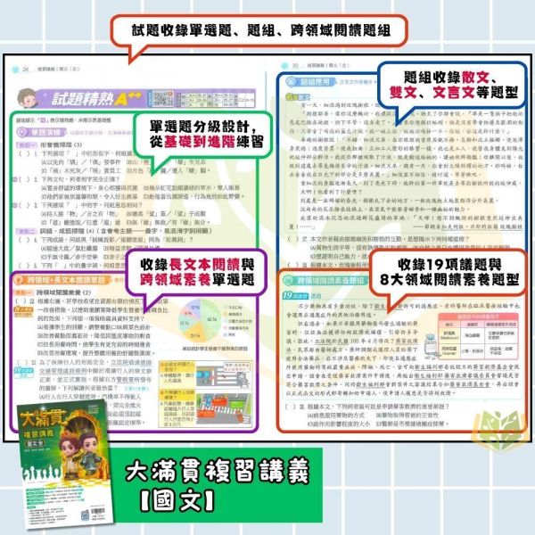 會考推薦 116國中會考 翰林【大滿貫】複習講義｜主題探索國文/主題探索英語/英語文法總匯/英語聽力特會考/國文/英語/數學/生物/理化/地科/地理/歷史/公民｜附解答【國中會考】 翰林國中、116會考、大滿貫複習講義、9科全套、國中會考、國英數自然社會、附解答、國三複習教材、總複習套書、會考題庫、歷屆試題、考前衝刺、段考複習、模擬試題必備