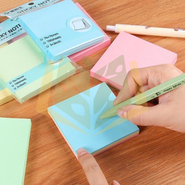 文具【便利貼】多款尺寸 一包100入｜莫蘭迪色五色合一 彩色四色合一 索引貼 橫條款 
