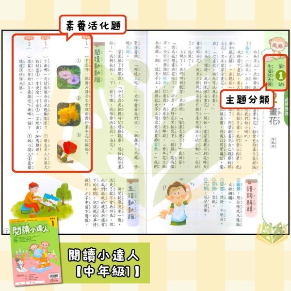 店長推薦 閱讀首選 翰林國小【閱讀小達人】低/中/高年級｜附QR國語補充學習/附解答｜【國小國語輔材】 翰林國小 閱讀小達人 1-6年級 國小國語附解答 跨領域閱讀 生活化文章 素養測驗 QR補充影片 自主學習 課綱銜接 閱讀理解能力