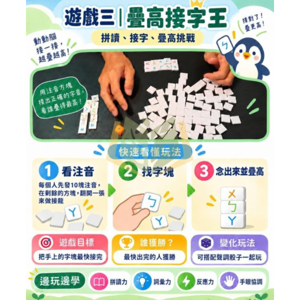 親子對戰益智玩具【ㄅㄆㄇ樂園】｜八種遊戲玩法 反應速度及專注力 拼音認讀 邏輯推理 立體注音方塊 兒童家庭桌遊｜【桌遊】【大方書局】 ㄅㄆㄇ樂園,注音方塊,拼音認讀,親子桌遊,兒童桌遊,家庭桌遊,益智玩具,反應速度,專注力,邏輯推理