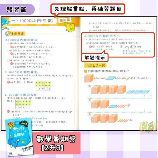 暑假複習+預習 康軒國小【國語暑期營/數學暑期營/國語數學暑期營】綜合版 1~6年級｜附解答｜ 康軒教材,暑假作業,國小複習,國語暑期營,數學暑期營,國語數學,升年級先修,附解答,暑假練習本,國小教材