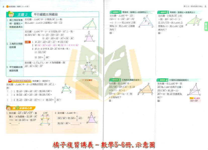 翰林國中 115會考 橘子複習講義 國文 英語 數學 生物 理化 地科 地理 歷史 公民 附解答【國中會考】 