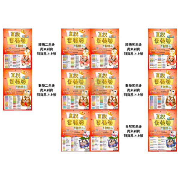 考前刷題首選 高升鑫國小【直說素養卷】國小測驗卷 國小考卷 直說測驗卷 適用康軒/翰林/南一 114下 國小1~6年級｜國語/數學/自然/社會｜附解答＋雙面試題｜ 