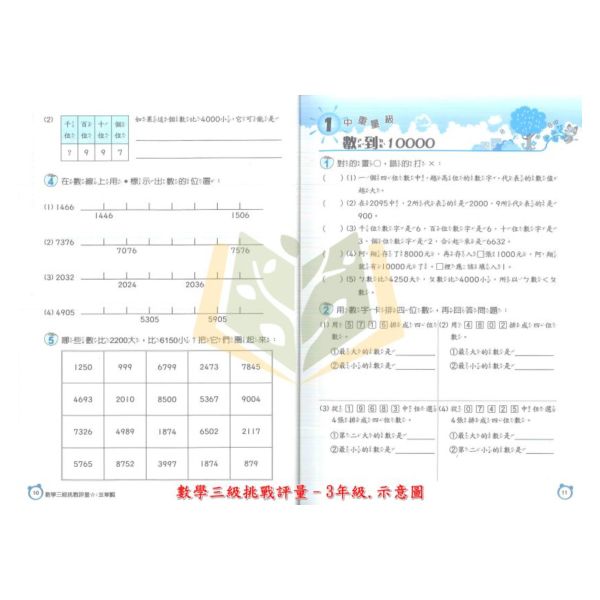 前程國小 勝卷在握 數學三級挑戰評量  國小數學 1~6年級 附解答【國小數學輔材】 