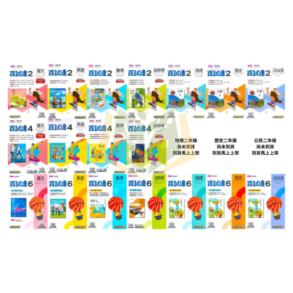 考前刷題首選【百試達】國中評量 114下 國中7~9年級｜國文/英語/數學/自然/地理/歷史/公民｜康軒/翰林/南一｜附解答 百試達, 國中評量, 國一, 國二, 國三, 康軒, 國文, 英語, 數學, 自然, 地理, 歷史, 公民, 附解答, 試題練習, 題庫, 加強練習, 課後練習, 114下