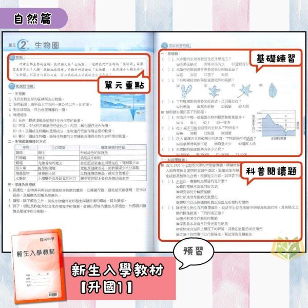 國中暑假先修｜翰林國中 大滿貫先修輕鬆學 英語／數學 新生入學教材 升國一（附解答） 國中先修,升國一,翰林教材,英語數學,新生入學,暑假教材,國中銜接,附解答,基礎學習,暑假練習本